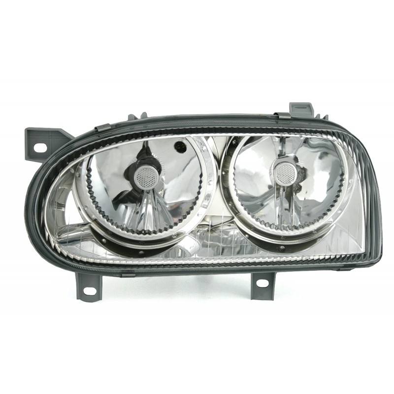 Headlights suitable for VW Golf 3 III (1992-1998) Chrome