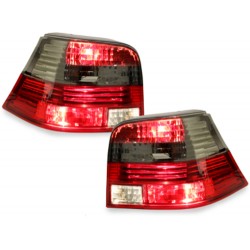 taillights suitable for VW Golf IV 97-04 _ red/smoke