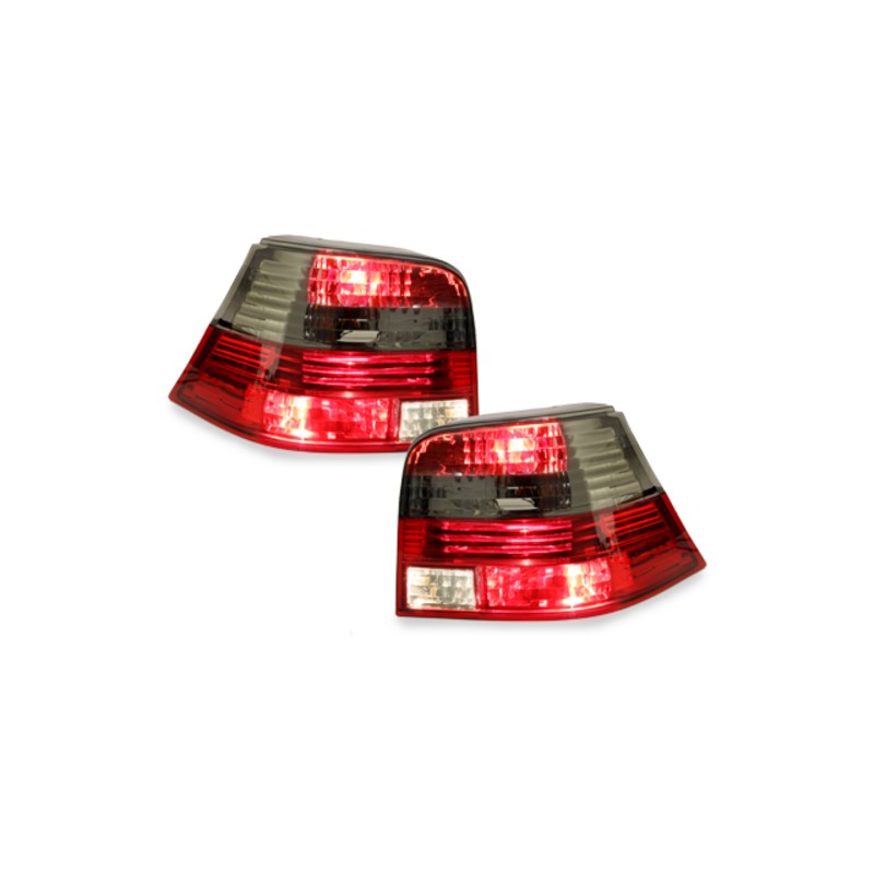 taillights suitable for VW Golf IV 97-04 _ red/smoke