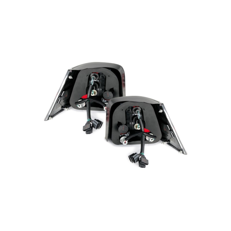 taillights suitable for VW Golf IV 97-04 _ red/smoke