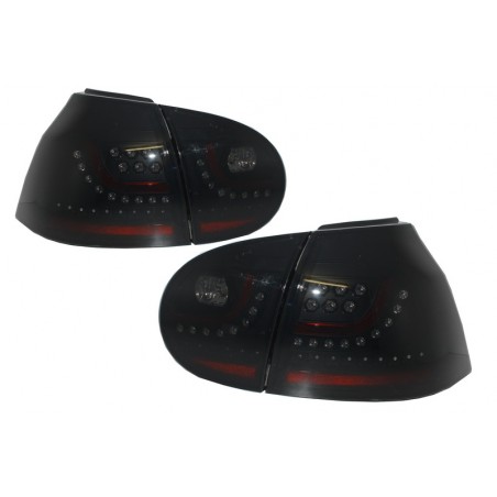 Led Taillights suitable for VW Golf V 5 Left Hand Drive (2004-2009) Smoke Extreme Black Look Urban Style