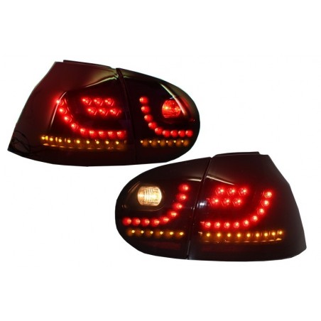 Led Taillights suitable for VW Golf V 5 Left Hand Drive (2004-2009) Smoke Extreme Black Look Urban Style