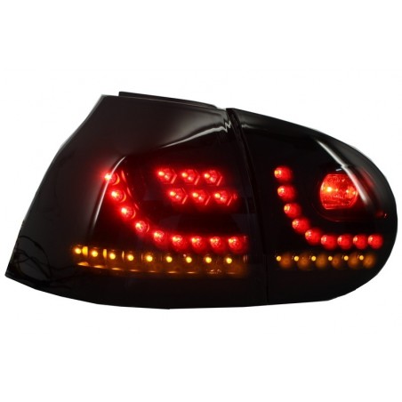 Led Taillights suitable for VW Golf V 5 Left Hand Drive (2004-2009) Smoke Extreme Black Look Urban Style