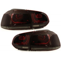 LED taillights suitable for VW Golf 6 VI 08+ red / smoke R-Look