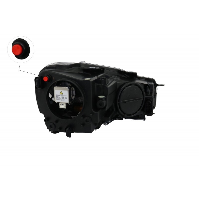 Osram Xenon Upgrade Headlights LEDriving suitable for VW Golf 6 VI (2008-2012) Black RHD LED Dynamic Sequential Turning Lights