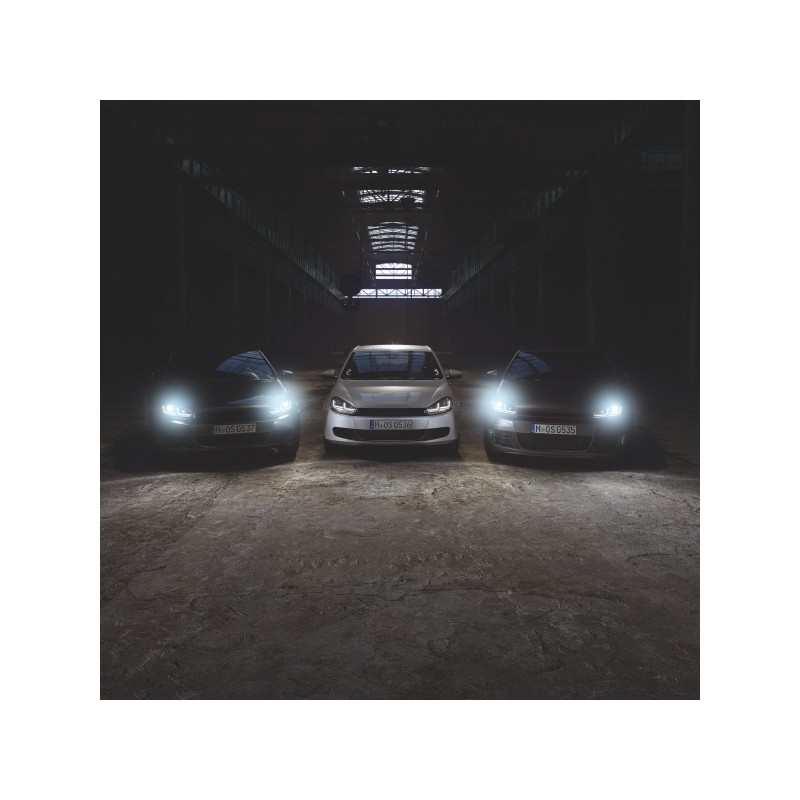 Osram Xenon Upgrade Headlights LEDriving suitable for VW Golf 6 VI (2008-2012) Black RHD LED Dynamic Sequential Turning Lights