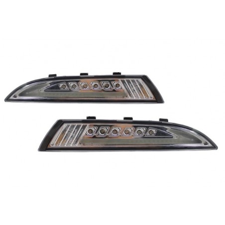 Front Blinker Indicator with Daytime Running Lights suitable for VW Scirocco III (2009-up) Chrom