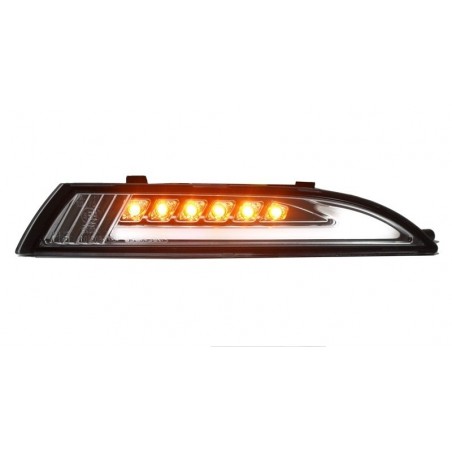 Front Blinker Indicator with Daytime Running Lights suitable for VW Scirocco III (2009-up) Chrom