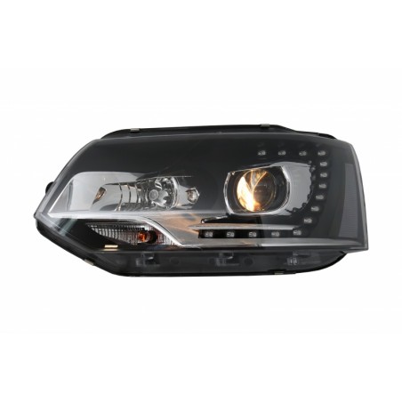 LED Dayline Headlights suitable for VW Transporter T5 (2010-2015) Xenon Look