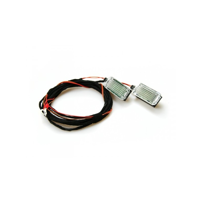 Paire d'éclairage de pied à LED