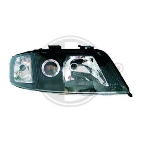 phares design, noir, H7/H1, règl. électr. A6, phares design, noir, H7/H1, règl. électr. A6,