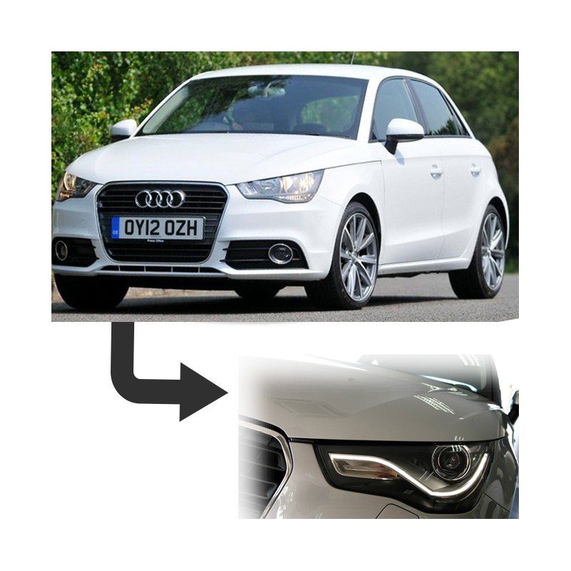 Kit phares design halogène pour AUDI A1