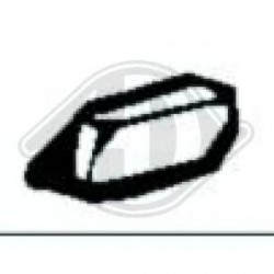 cache phare anti-br. G BMW E34,