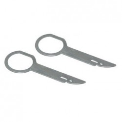 2x Clés d'extraction pour autoradio et Gps