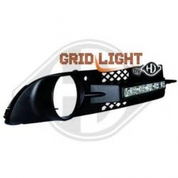 feux diurnes, avec grilles pour anti-br., homologation R87   E60/61,