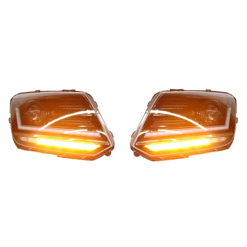 Phares Osram Full LED pour VW Amarok Clignotants séquentiels dynamiques
