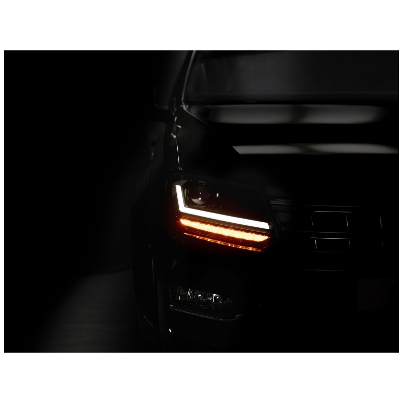 Phares Osram Full LED pour VW Amarok Clignotants séquentiels dynamiques