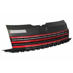 Calandre sans sigle transporter T6 Noir et Rouge