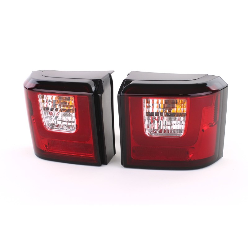 Feux led lightbar pour Transporter T4 Rouge clair