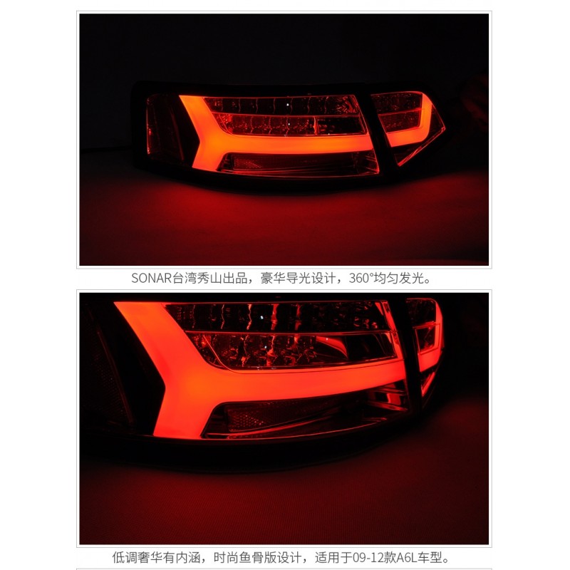 Kit feux arrière design Led Rouge A6 4F