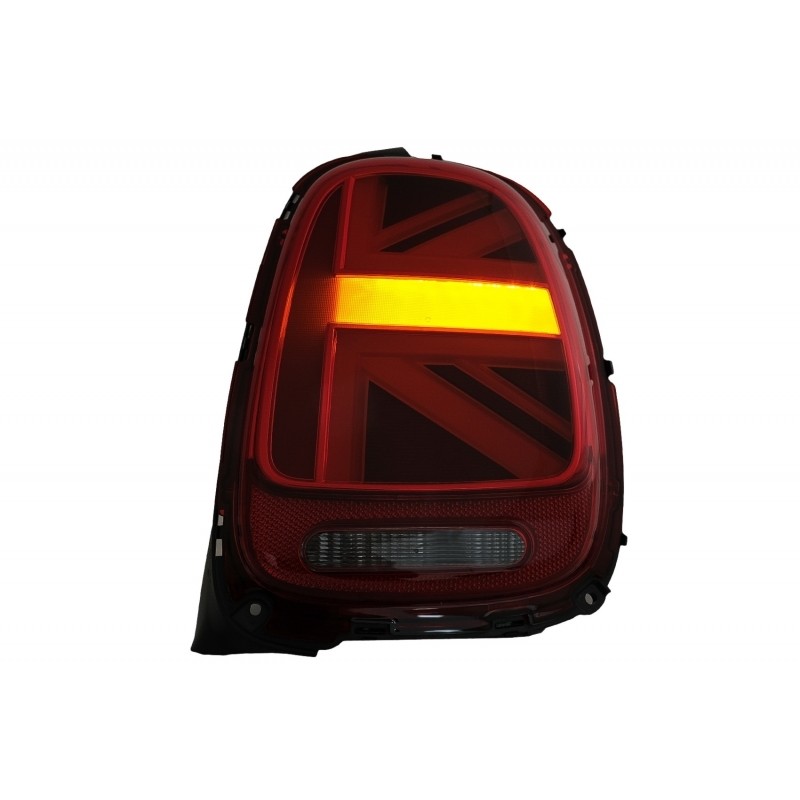 Feux arrière adaptables sur MINI ONE F55 F56 F57 3D 5D Décapotable (2014-2018) JCW Design Rouge