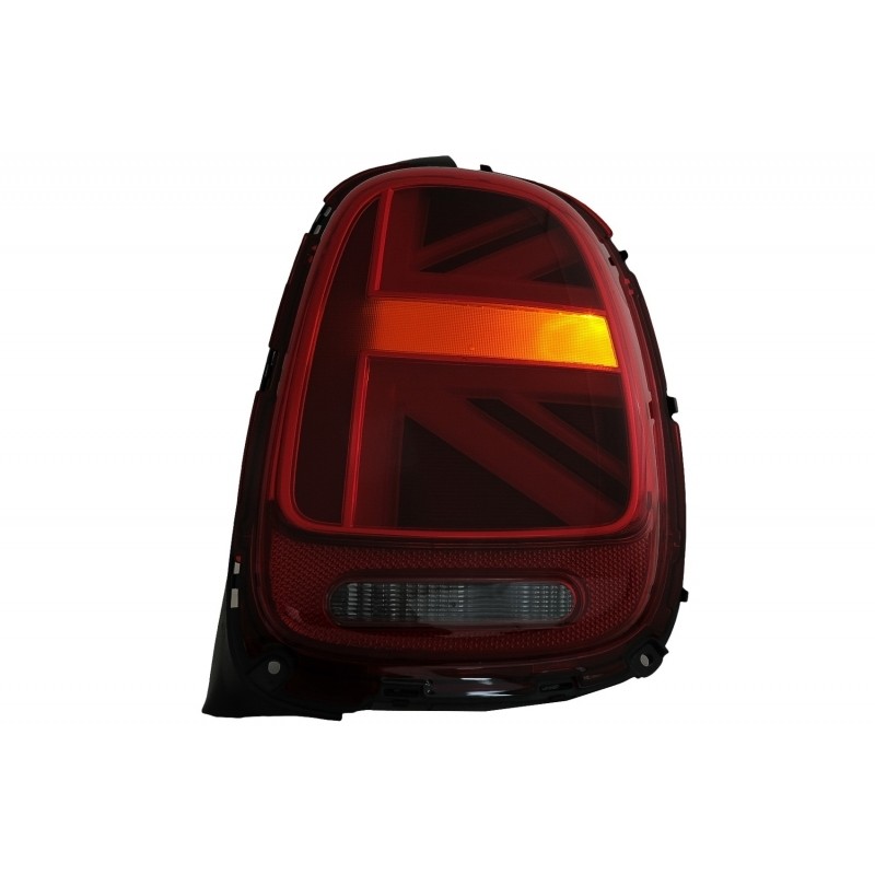 Feux arrière adaptables sur MINI ONE F55 F56 F57 3D 5D Décapotable (2014-2018) JCW Design Rouge