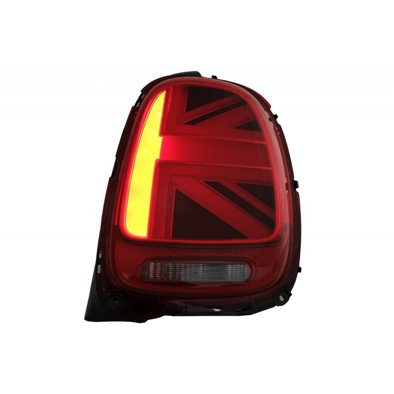 Feux arrière adaptables sur MINI ONE F55 F56 F57 3D 5D Décapotable (2014-2018) JCW Design Rouge