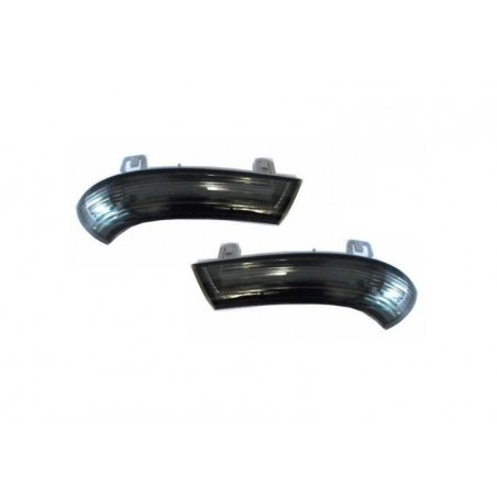 Paire de clignotants de rétroviseur Led noir Vw, Seat, Skoda