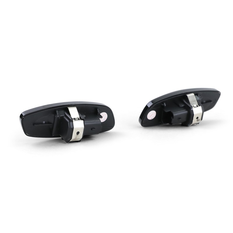 Clignotants de rétroviseur LED à effet dynamique noir Peugeot / Citroën Clignotants de rétroviseur LED à effet dynamique noir Peugeot / Citroën