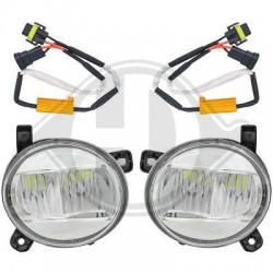 Kit de projecteurs antibrouillard 08-11 LED pour Audi A6 - Q5