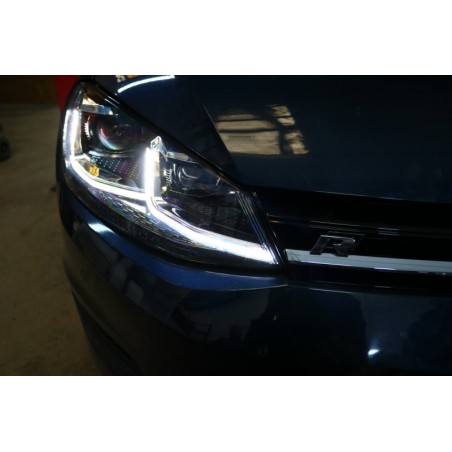 Phares Golf 7 Style 7.5 R-line led à clignotants dynamique