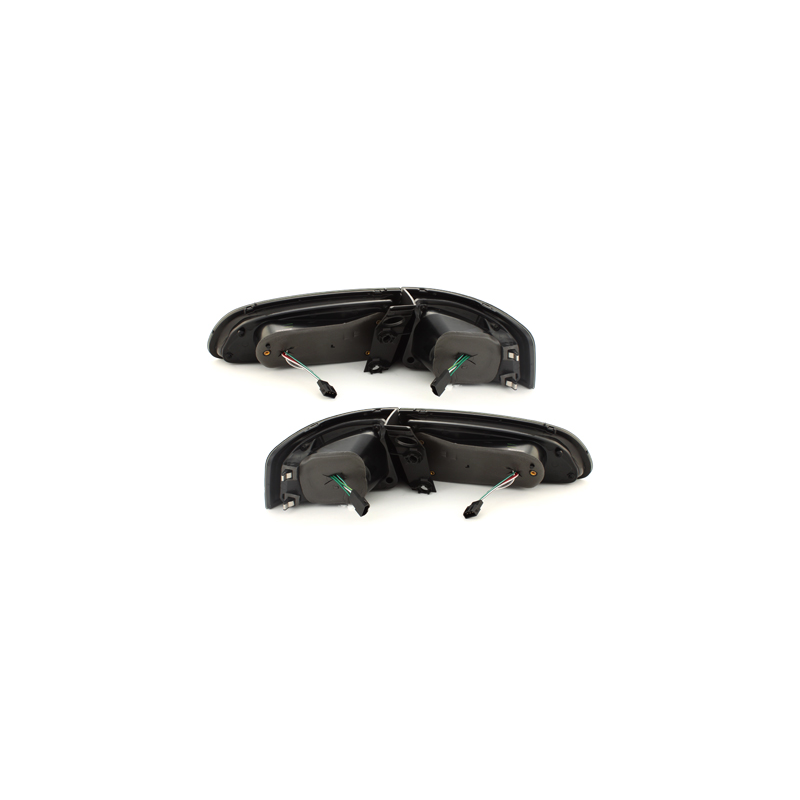 carDNA Lightbar Feux arrière Seat Ibiza 6L 02.02-08-Noir/Fumé