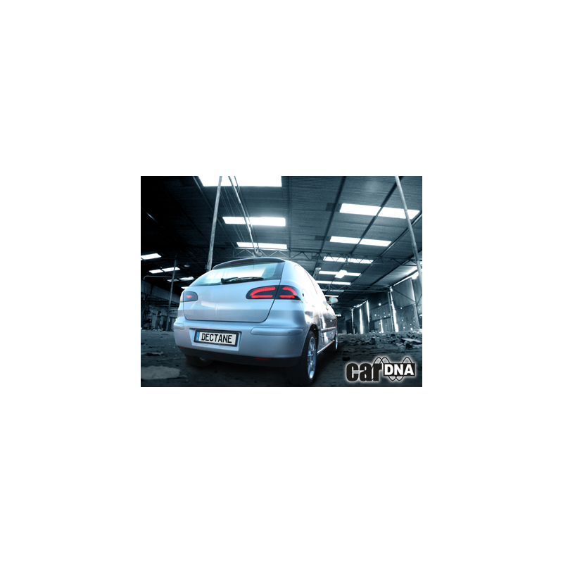 carDNA Lightbar Feux arrière Seat Ibiza 6L 02.02-08-Noir/Fumé
