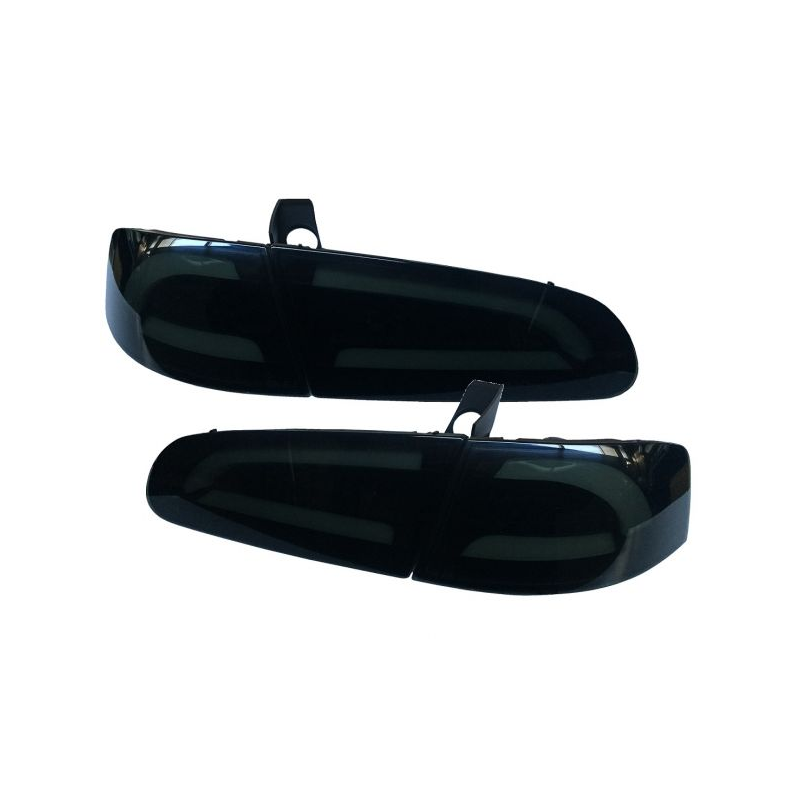 carDNA Lightbar Feux arrière Seat Ibiza 6L 02.02-08-Noir/Fumé