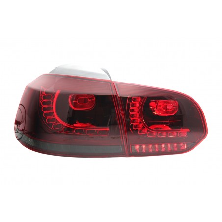 Feux rouge fumé VW Golf 6 Full Led à clignotants dynamique