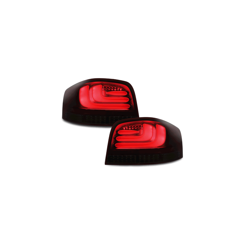 Feux LED Audi A3 8P 03-09 Noir/Rouge/Fume