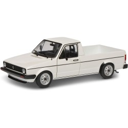 VW Caddy Miniature de Collection Blanc 1:18eme