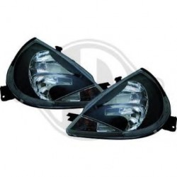 phares design, noir, H7/H1, règl. électr.,     KA,