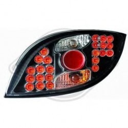Feux arrière LED design noir pour Ford KA