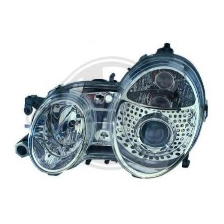 phares design XENON, chrome, D2S+H7, avec access. W208 phares design XENON, chrome, D2S+H7, avec access. W208