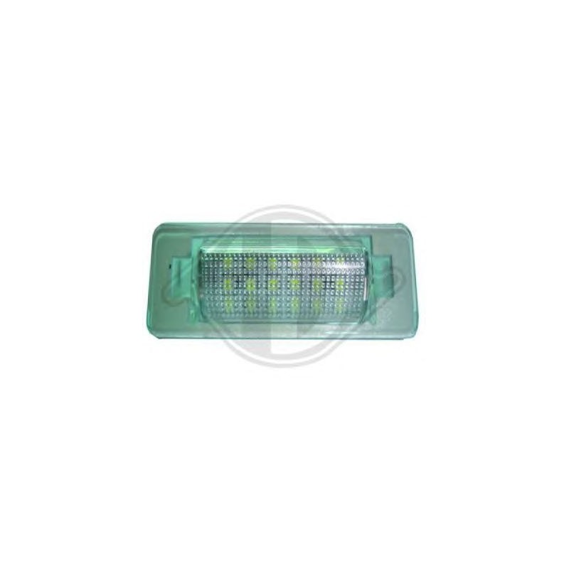 feu de plaque d'immatr., LED      MERCEDES W202/W210, Berline, 