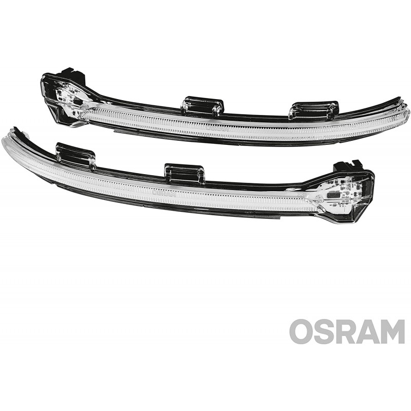 Kit Clignotants de rétroviseurs LED dynamique Chrome OSRAM Golf 7 et Touran