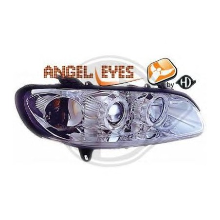 phares design, chrome, DE, régl. électr., anneaux OMEGA B phares design, chrome, DE, régl. électr., anneaux OMEGA B