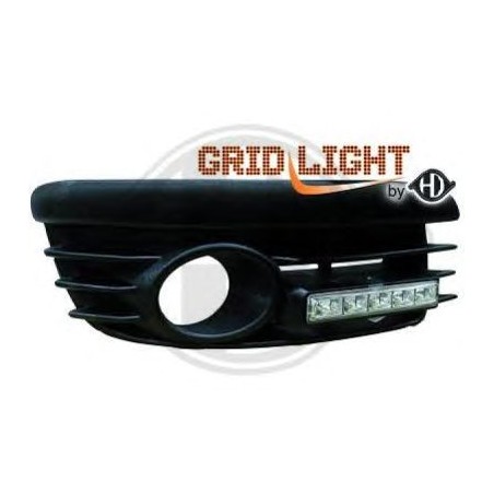 feux diurnes, avec grilles pour anti-br., homologation R87    GOLF V,