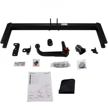 WESTFALIA Attelage de remorque A40V détachable pour AUDI Q5 / 8R