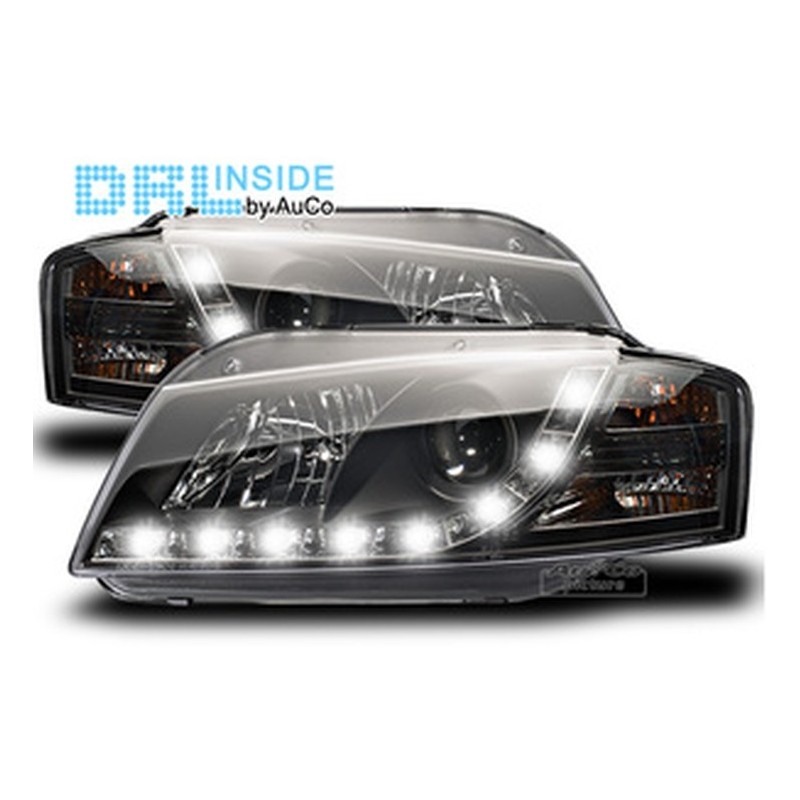 Projecteurs  avec Feux Diurnes  Audi A3 (8P)