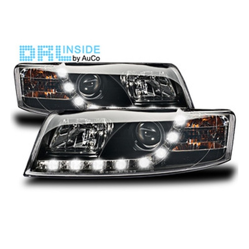 Projecteurs  avec Feux Diurnes  Audi A4 (B6)