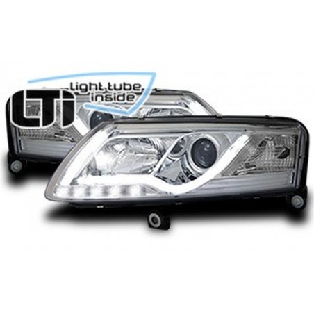 LTI Projecteurs Light Tube Inside pour Audi A6 (4F)