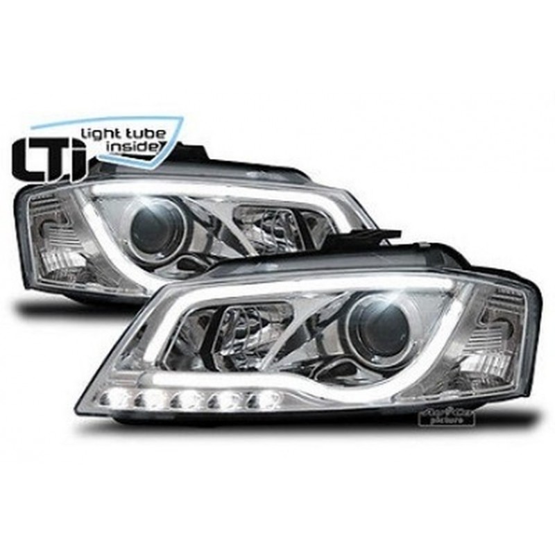 LTI+ Projecteurs Light Tube Inside Audi A3 (8P) LTI+ Projecteurs Light Tube Inside Audi A3 (8P)