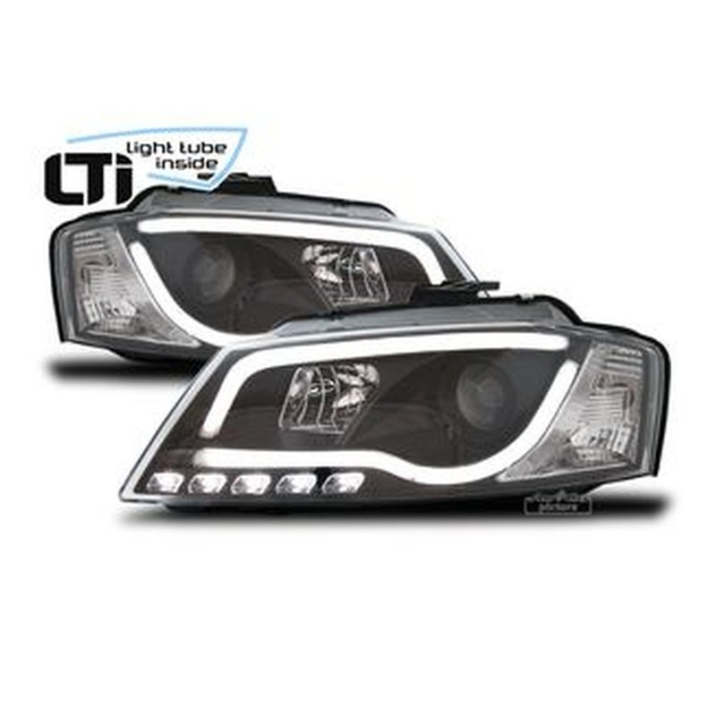 LTI Projecteurs Light Tube Inside pour AUDI A3 (8P)